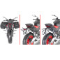 Telaietti laterales REMOVE-X Aprilia Tuono 660, RS 660 a sgancio rapido para borse soffici laterales Telaietti laterales REMOVE-X Aprilia Tuono 660, RS 660 a sgancio rapido para borse soffici laterales