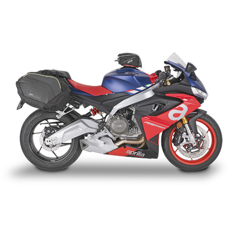 Supports Kappa REMOVE-X Aprilia Tuono 660, RS 660 à liaison rapide pour sacoches cavalières