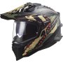 MX helmet LS2 MX701 EXPLORER Carbon extend matt military green