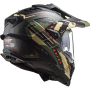 Casque LS2 MX701 EXPLORER Carbon extend vert militaire mat