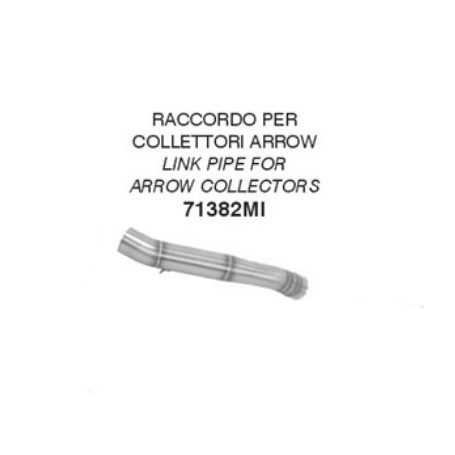 Adaptateur Arrow pour collecteurs Arrow Suzuki GSXR 600-750 2008-2010 pour echappement Thunder