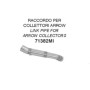 Arrow link pipe for arrow collectors for Suzuki GSXR 600-750 2008-2010 for thunder exhaust