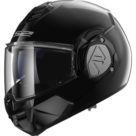 Klapphelm LS2 FF906 Advant SOLID schwarz glänzend | MotoGM