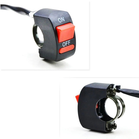 Interruptor ON-OFF manillar moto