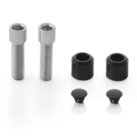 Par de adaptadores para Espejos Rizoma Stealth Naked BSN900N | MotoGM