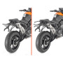 Supports Kappa REMOVE-X KTM 890 Duke 2021-2023  à liaison rapide pour sacoches cavalières