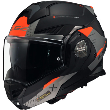 Casco modulare LS2 FF901 Advant X OBLIVION matt black titanium