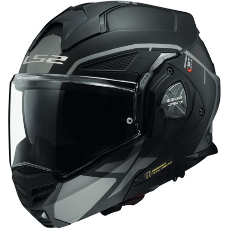Klapphelm LS2 FF901 Advant X METRYK matt titanium