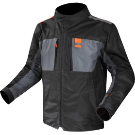 Chaqueta moto LS2 TITANIUM Azul H-V ORANGE | MotoGM