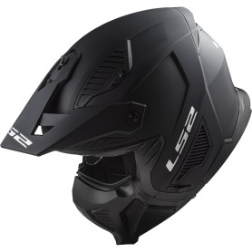 Casque jet LS2 OF606 DRIFTER SOLID noir opaque
