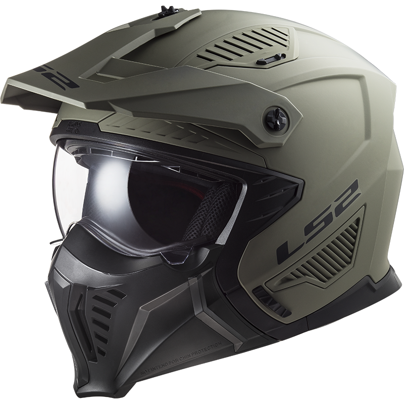 Casque jet LS2 OF606 DRIFTER SOLID matt sand