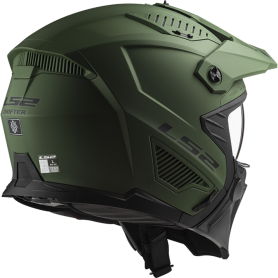 Casque jet LS2 OF606 DRIFTER SOLID matt military green | MotoGM