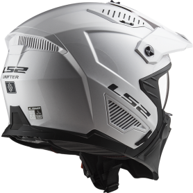Casco jet LS2 OF606 DRIFTER SOLID blanco