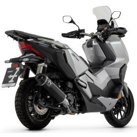 Terminal de escape Arrow Indy Race Dark para Honda ADV 350 2022-