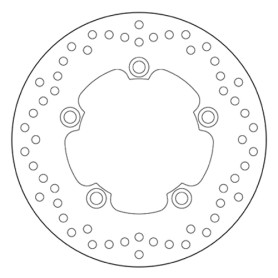 Disco de freno Brembo Serie Oro trasero para Yamaha R6 05-, R1 0… | MotoGM