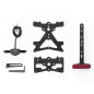 Portamatrículas Rizoma PT120B para Honda X-ADV 750 2021-2023 con sottocoda Portamatrículas Rizoma PT120B para Honda X-ADV 750 2021-2023 con sottocoda