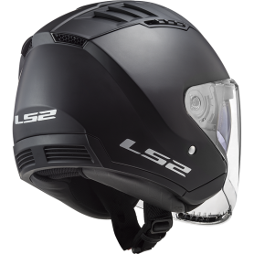 Casco jet LS2 OF600 Copter II negro opaco ECE22.06 | MotoGM