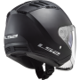 Jet Helmet LS2 OF600 Copter II Matt Black ECE22.06