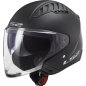Casco Jet LS2 OF600 Copter II nero opaco ECE22.06
