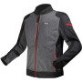 Veste moto eté LS2 Airy CE perforée gris noire rouge