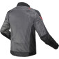 Chaqueta moto estiva LS2 Airy CE traforata gris nera rojo