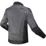 Veste moto eté LS2 Airy CE perforée gris noire rouge