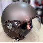 Casco jet LS Trendy Vision marrone opaco, pelle scura Casco jet LS Trendy Vision marrone opaco, pelle scura