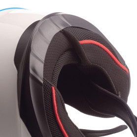 Casque Jet Tucano Urbano EL MAX blanc brillant graphique