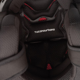 Casque Jet Tucano Urbano EL MAX blanc brillant graphique