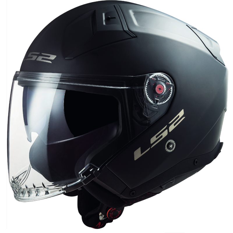 Casco jet LS2 Infinity II OF603 Solid negro opaco ECE22.06 Casco jet LS2 Infinity II OF603 Solid negro opaco ECE22.06