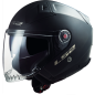 Casco jet LS2 Infinity II OF603 Solid negro opaco ECE22.06 Casco jet LS2 Infinity II OF603 Solid negro opaco ECE22.06