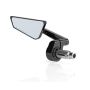 BS296B Retroviseur Rizoma Cut-Edge gauche noire bar-end