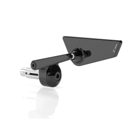 BS296B Retroviseur Rizoma Cut-Edge gauche noire bar-end