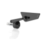 BS296B Specchietto Rizoma Cut-Edge sinistro nero bar-end