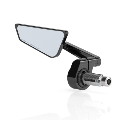BS295B Retroviseur Rizoma Cut-Edge droite noire bar-end