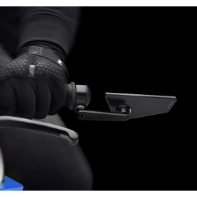 BS295B Spiegel Rizoma Cut-Edge rechts schwarz bar-end | MotoGM