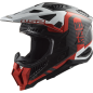 Helm LS2 MX703 X-FORCE VICTORY red white Helm LS2 MX703 X-FORCE VICTORY red white