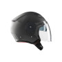 Casque Jet El city tucano urbano noire matte charbon
