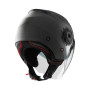 Casque Jet El city tucano urbano noire matte charbon