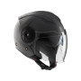 Casco Jet El city tucano urbano Nero opaco carbone