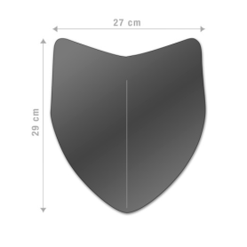Barracuda Windshield Aerosport Smoke for Honda Hornet 600 07-10