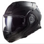 Casco modulare LS2 FF901 Advant X CARBON SOLID black matt