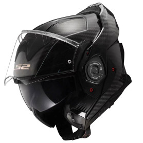 Casque modulable LS2 FF901 Advant X CARBON SOLID black matt