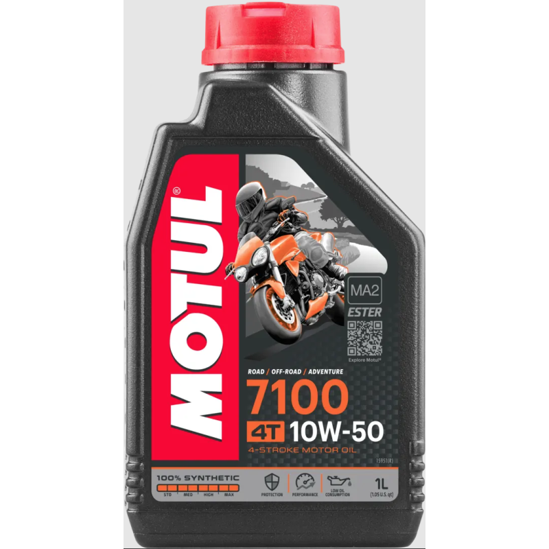 Aceite motor 4 tiempos Motul 7100 10W50 Aceite motor 4 tiempos Motul 7100 10W50