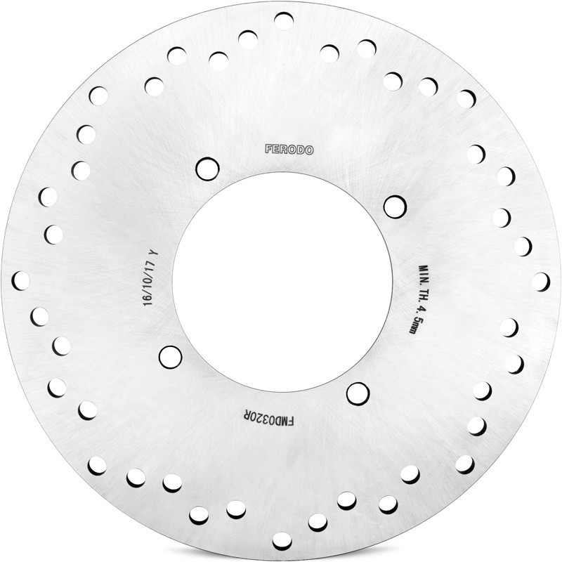 Disco de freno trasero Ferodo 4 orificios para Yamaha XMAX 125 06-17, X-max 250 ABS 08-17, XC versity 300