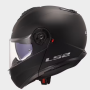 casque modulable FF908 LS2 Strobe II noire matt ECE22-06