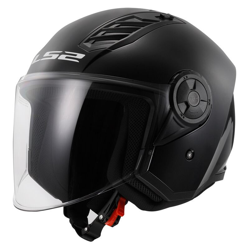 Helmet jet LS2 OF616 AIRFLOW II SOLID GLOSSY BLACK Helmet jet LS2 OF616 AIRFLOW II SOLID GLOSSY BLACK