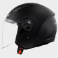 Casco jet LS2 AIRFLOW II SOLID Negro OPACO Casco jet LS2 AIRFLOW II SOLID Negro OPACO