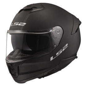 LS2 FF808 Stream 2 solid matt black helmet | MotoGM