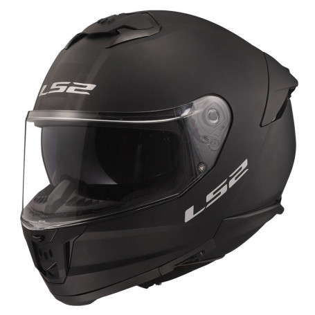 LS2 FF808 Stream 2 solid matt black helmet